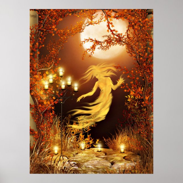 Halloween seance poster (Front)