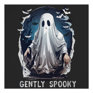 Halloween Shirt Fall Sweatshirt Spooky Season Poster