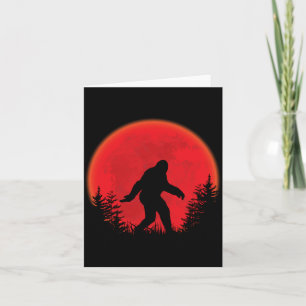 Halloween Shirt For Men Boys Kids Blood Moon Card