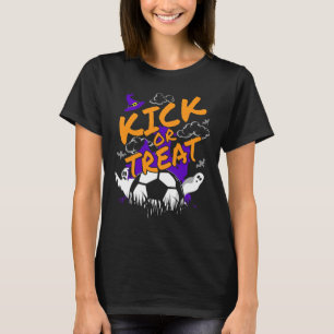 Halloween Shirt For Soccer Players With A Soccer B