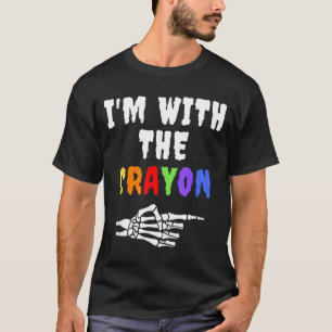 Halloween Shirt Funny Vintage Retro with The
