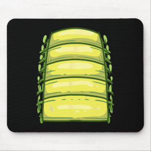 Halloween Shirt Kids Front Alligator Belly Crocodi Mouse Pad