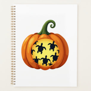 Halloween Shirt Pumpkin Turtle Sea Halloween Costu Planner
