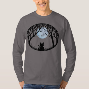 Halloween Shirt Spooky Fat Cat Unisex Shirt Tee