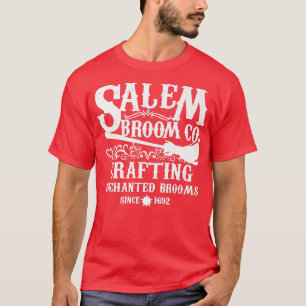 Halloween Shirt Witch Womens Salem Broom Company P