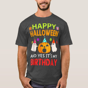 Halloween Shirts Happy Halloween And Yes Its My Bi