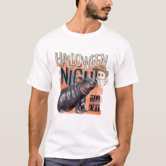 HalloWeen Shirts,Moo Deng Bootleg Rap Shirt | Moo