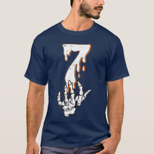 Halloween Shirts Number 7 Matching 67 Meme Skeleto