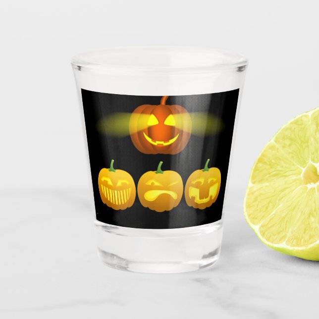 Halloween Shot Glass (Front)