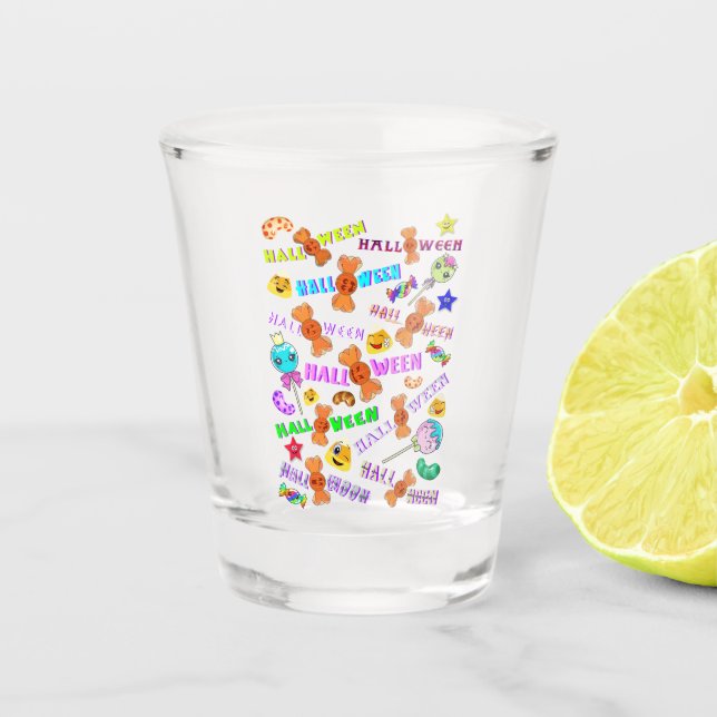 Halloween Shot Glass (Front)
