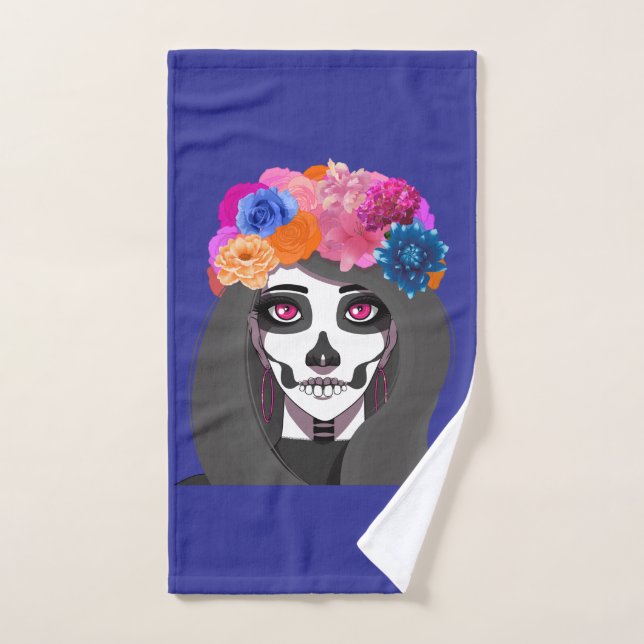Halloween  Shower curtain Bath Towel Set (Hand Towel)