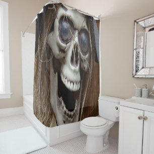 Halloween Shower Curtain Scary