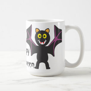 Halloween Silly Bat Coffee Mug