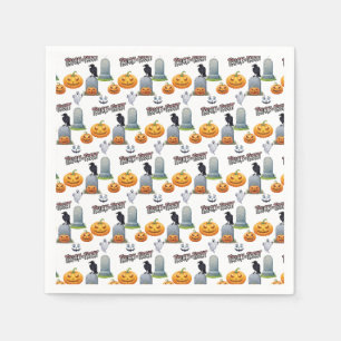 Halloween Silly Monster Napkin
