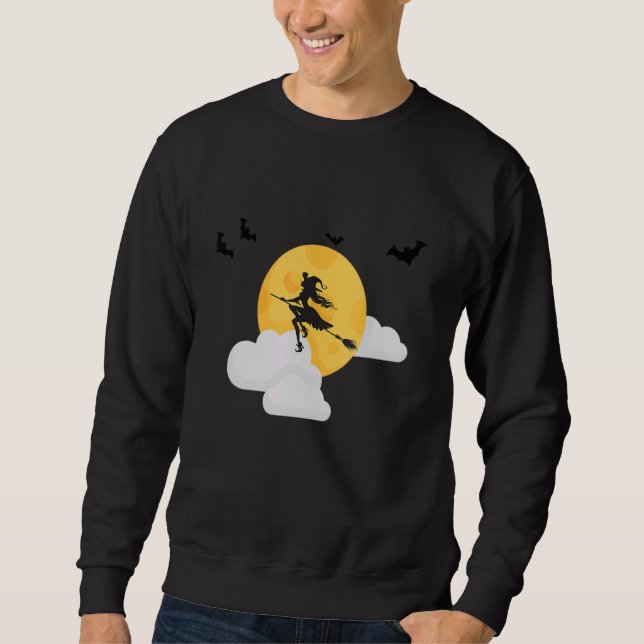 halloween simple for men and women sweatshirt (Front)