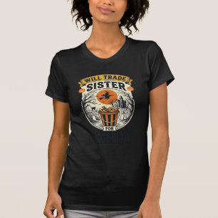Halloween Sister Will Trade For Candy Vintage_1 T-Shirt