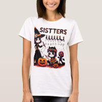 Halloween Sisters - Spooky Writing Practice"