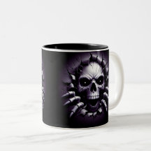 Halloween Skeleton 3D Mug