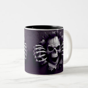 Halloween Skeleton 3D Mug