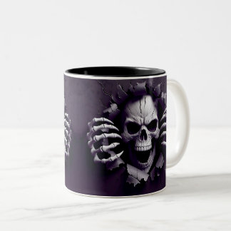 Halloween Skeleton 3D Mug