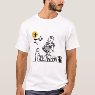 Halloween Skeleton Baby T-Shirt