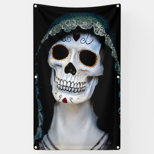 Halloween Skeleton Banner (Vertical)