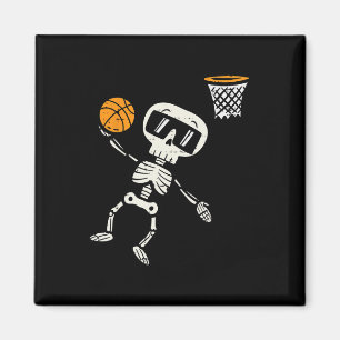 Halloween Skeleton Basketball Costume Boys Kids Me Magnet