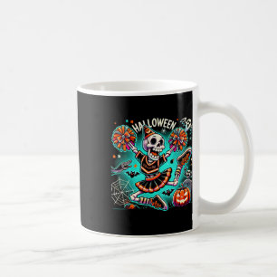 Halloween Skeleton Cheerleading Cheerleader _2 Coffee Mug