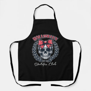 Halloween Skeleton Club Apron