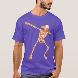Halloween Skeleton Dabbing  T-Shirt
