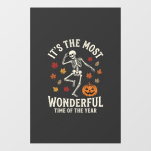 Halloween Skeleton Dance Pumpkin Fall