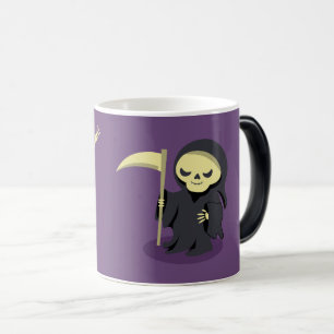Halloween Skeleton Dracula Mummy Grim Reaper Magic Mug