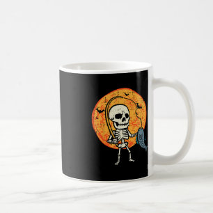 Halloween Skeleton Fishing Costume Fisherman Men B Coffee Mug
