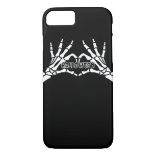 Halloween - Skeleton Hands Heart iPhone 8/7 Case