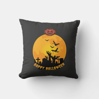 Halloween Skeleton Hands T-Shirt | Funny Spooky Pu Cushion