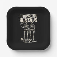 Halloween Skeleton I Found Humerus Funny Costume