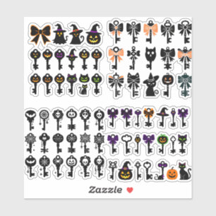 Halloween Skeleton Keys – Spooky Decorative Key Gr