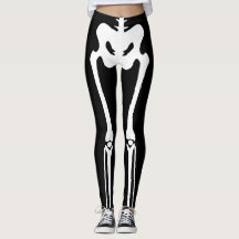 Halloween skeleton. Leg bones