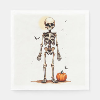 Halloween Skeleton Napkins