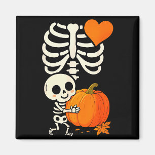 Halloween Skeleton Pregnancy Announcement Soky Mum Magnet
