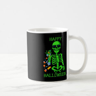 Halloween Skeleton Salting Candy Fun 1 Coffee Mug