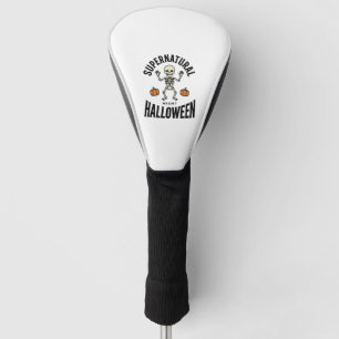 Halloween Skeleton Supernatural Funny Vintage_1 Golf Head Cover