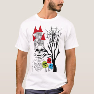 halloween skeleton   T-Shirt