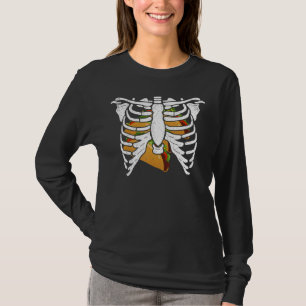 Halloween Skeleton Taco Belly Pregnancy Couple M T-Shirt
