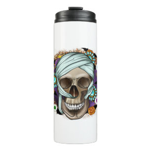 Halloween Skeleton Thermal Tumbler