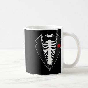 Halloween Skeleton Tuxedo Costume  Coffee Mug