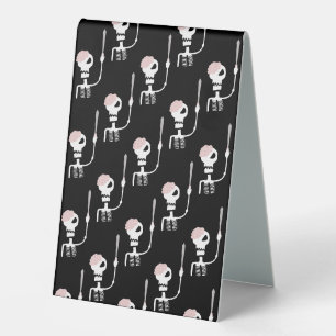 Halloween skeleton with a sword