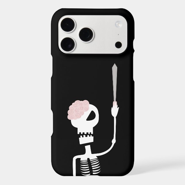 Halloween skeleton with a sword  (Back)