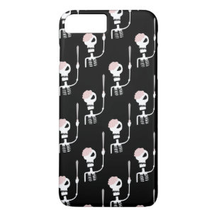 Halloween skeleton with a sword iPhone 8 plus/7 plus case