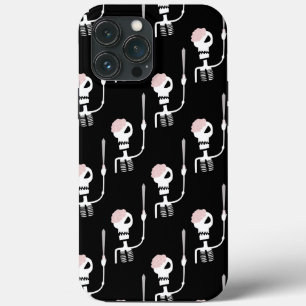 Halloween skeleton with a sword iPhone 13 pro max case